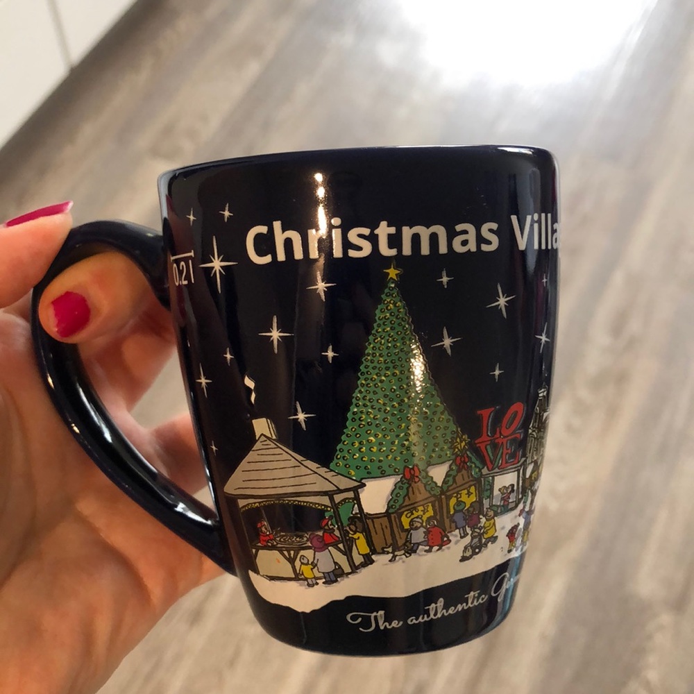 Xmas village cup